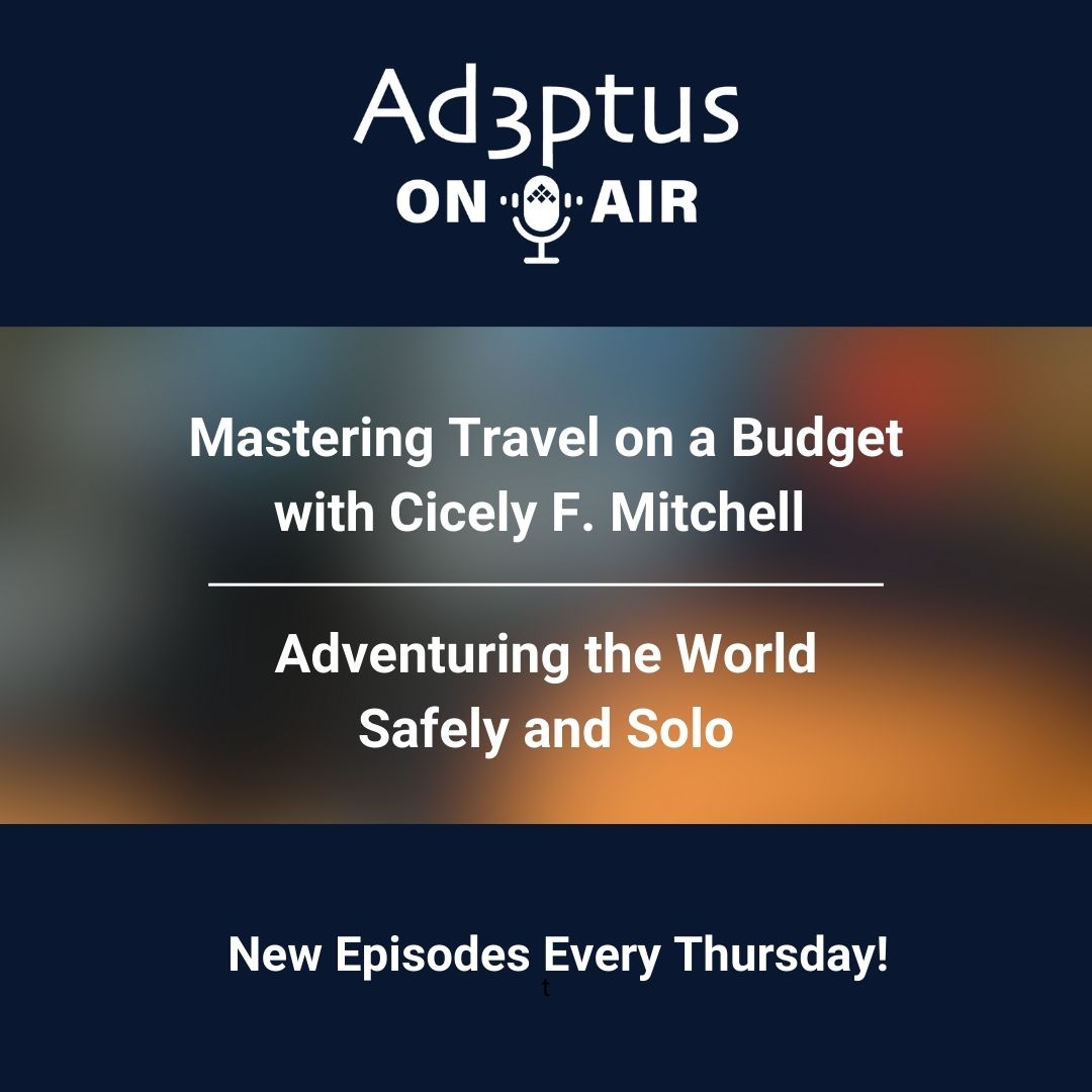 Adeptus On-Air with featured guest Cicely F. Mitchell.