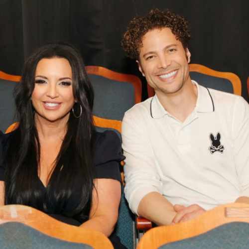 Justin Guarini and Kim Walsh Phillips headshot.